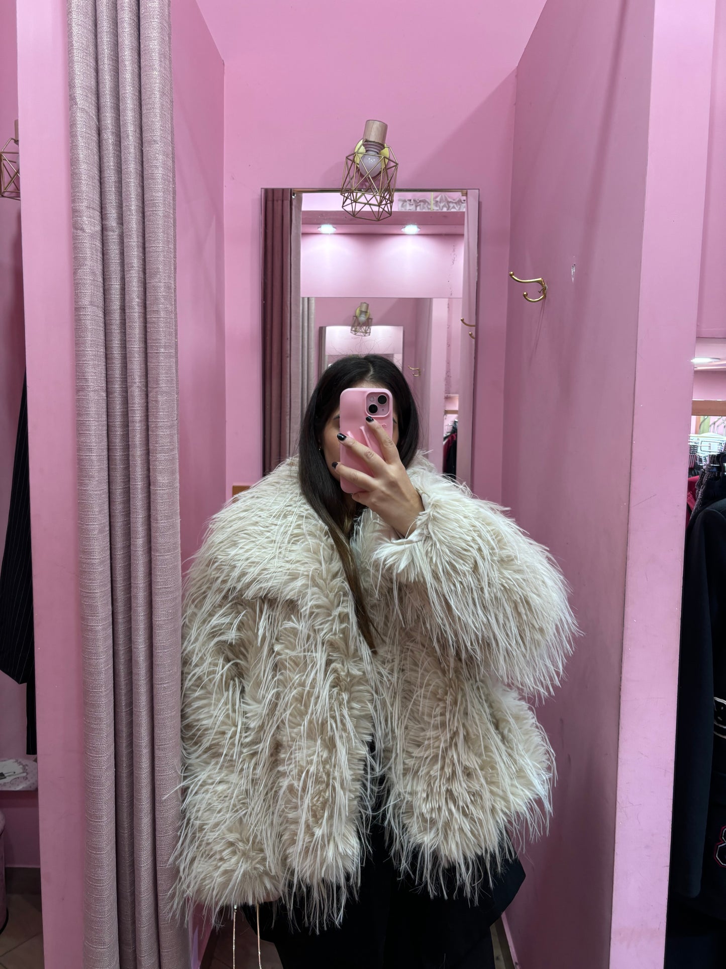 Pelliccia Mongolia Beige