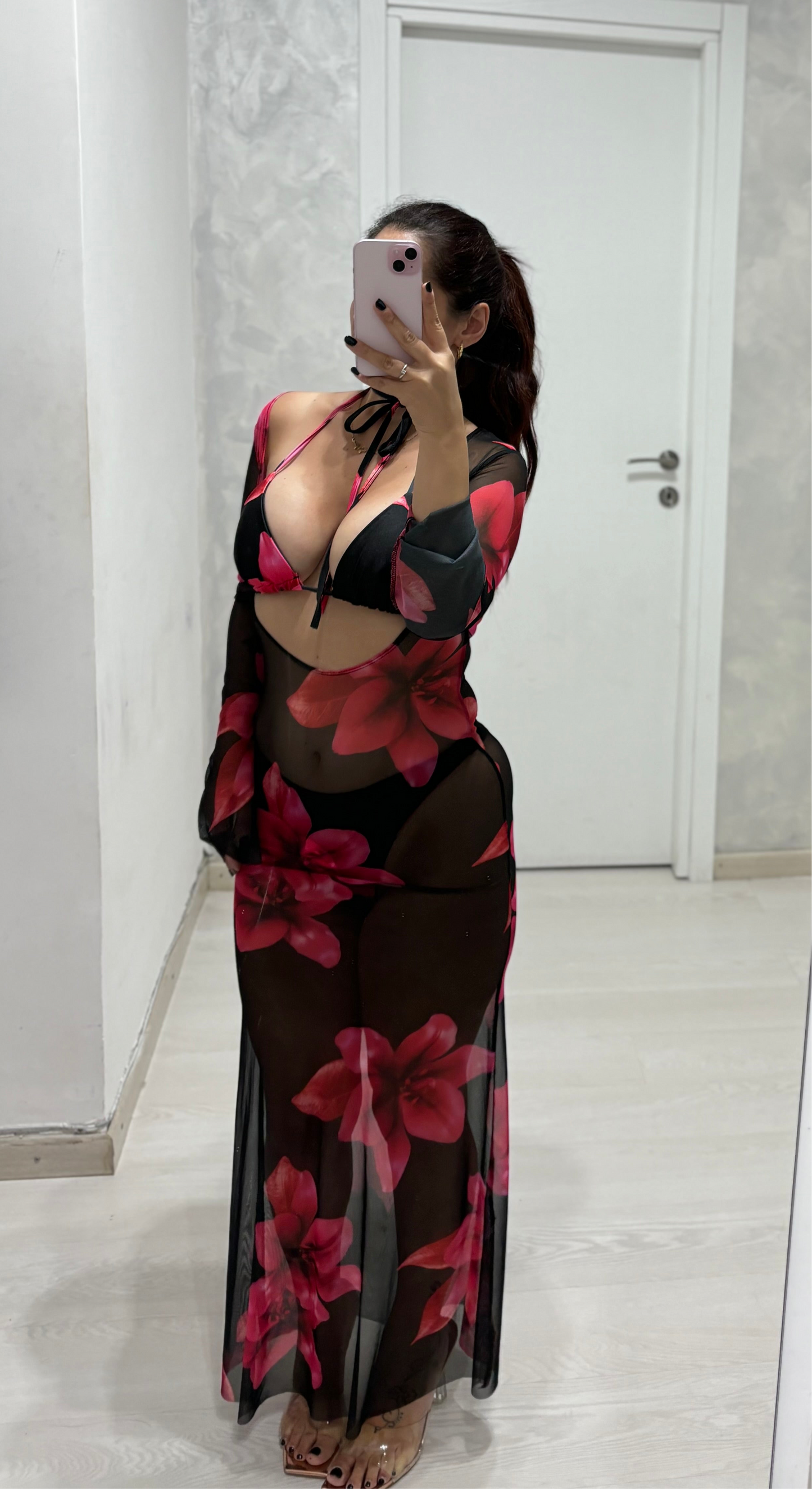 Set ibz flower costume+copricostume