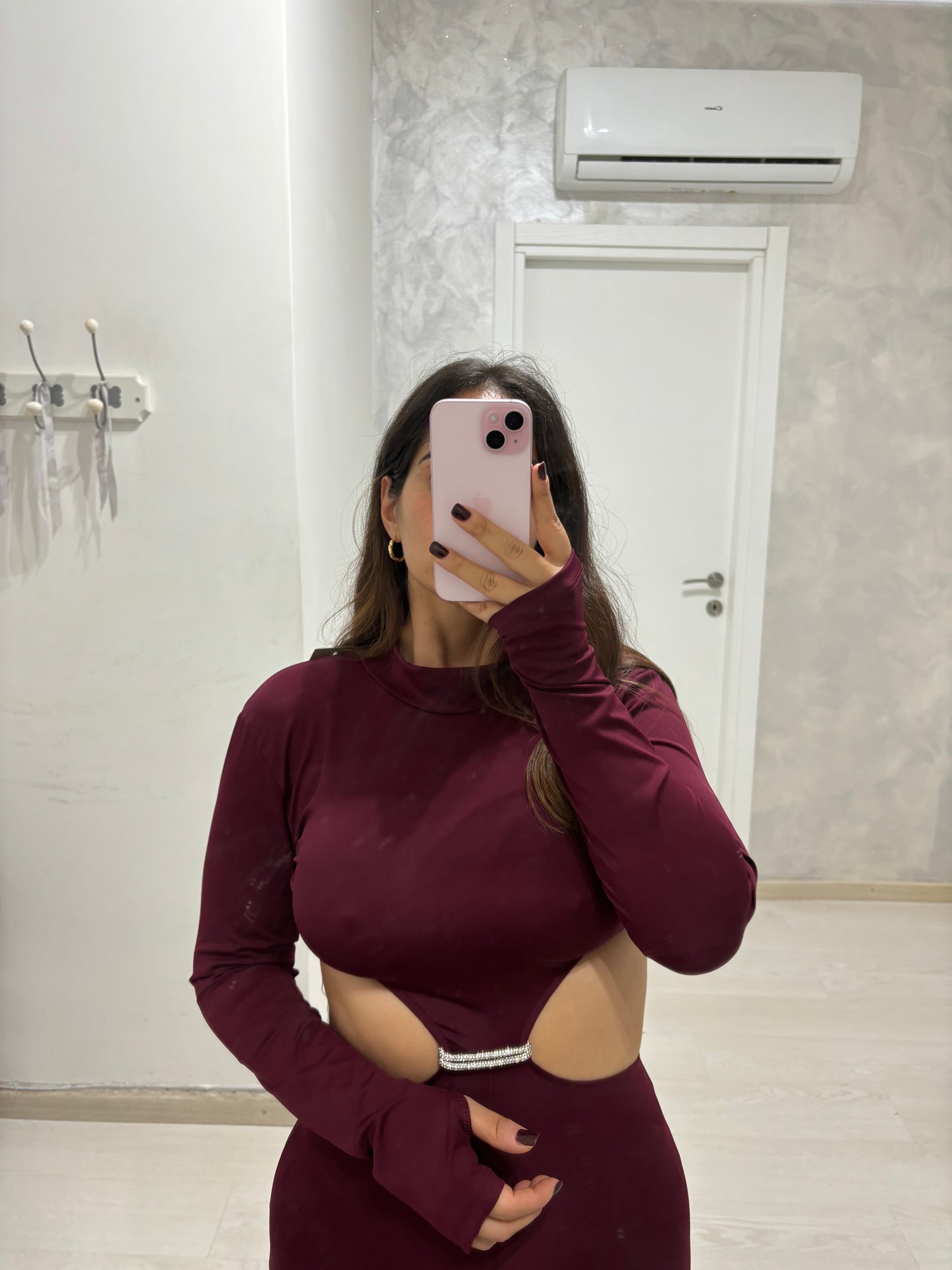 Tuta Gioiello Bordeaux