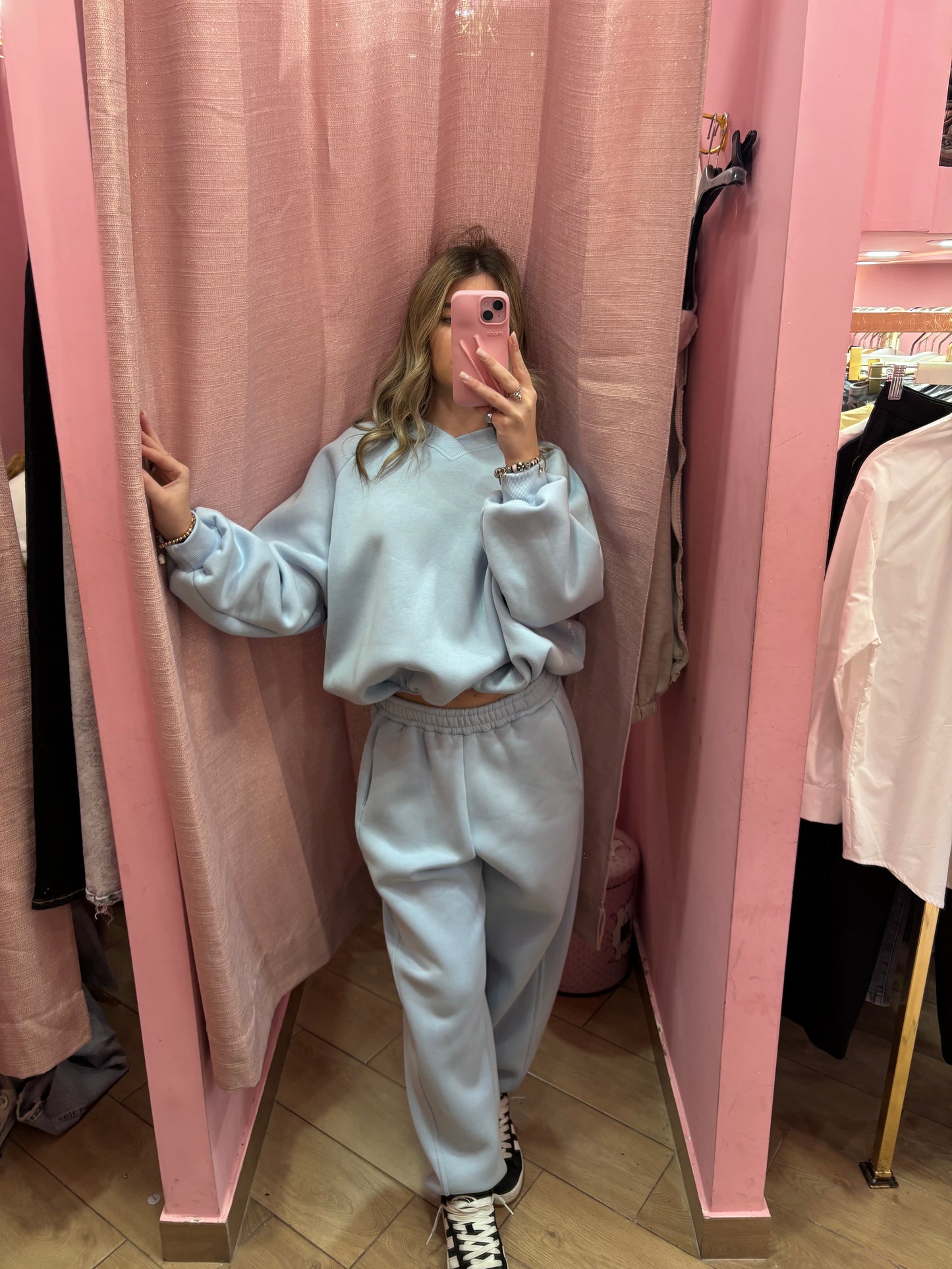 Coordinato JUST WEST azzurro