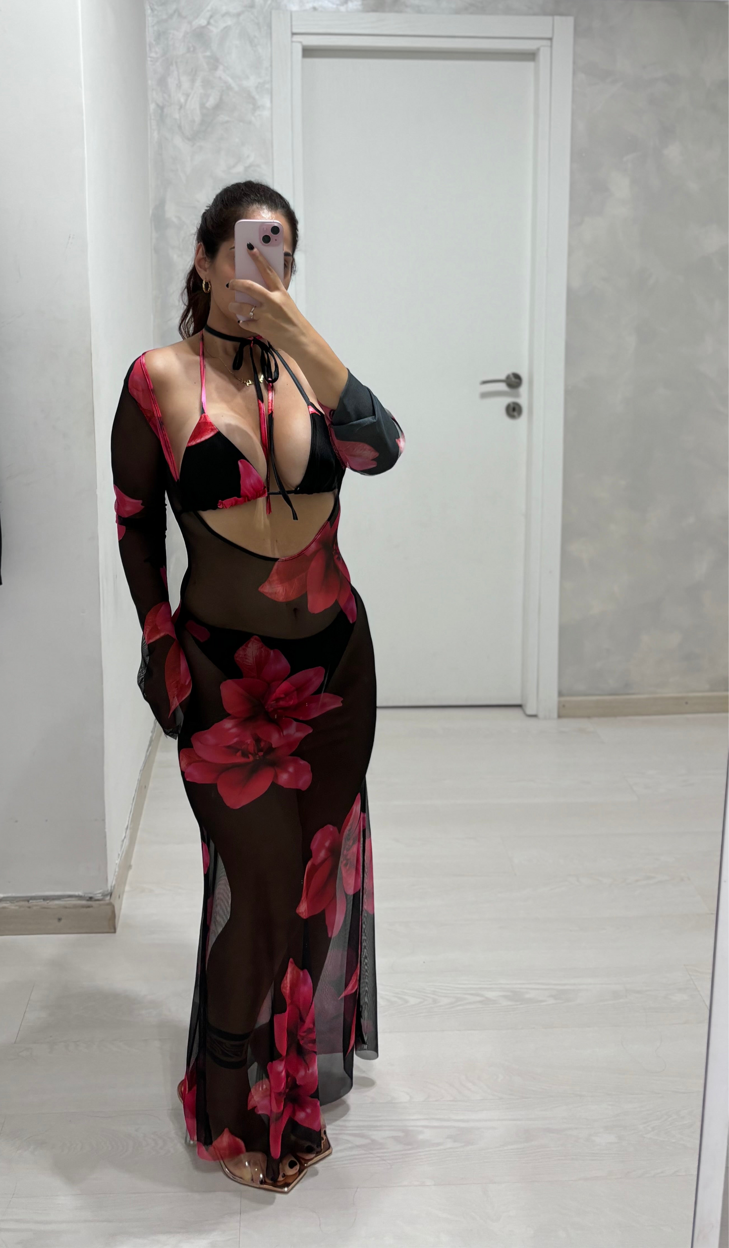 Set ibz flower costume+copricostume