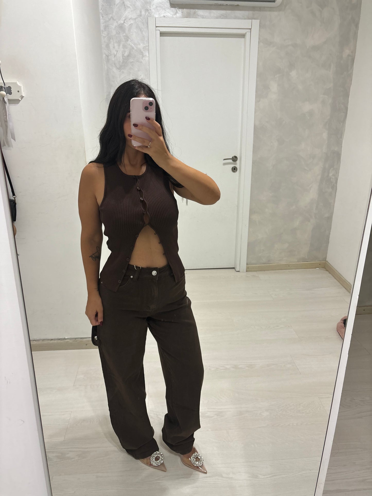 Denim Baloon marrone