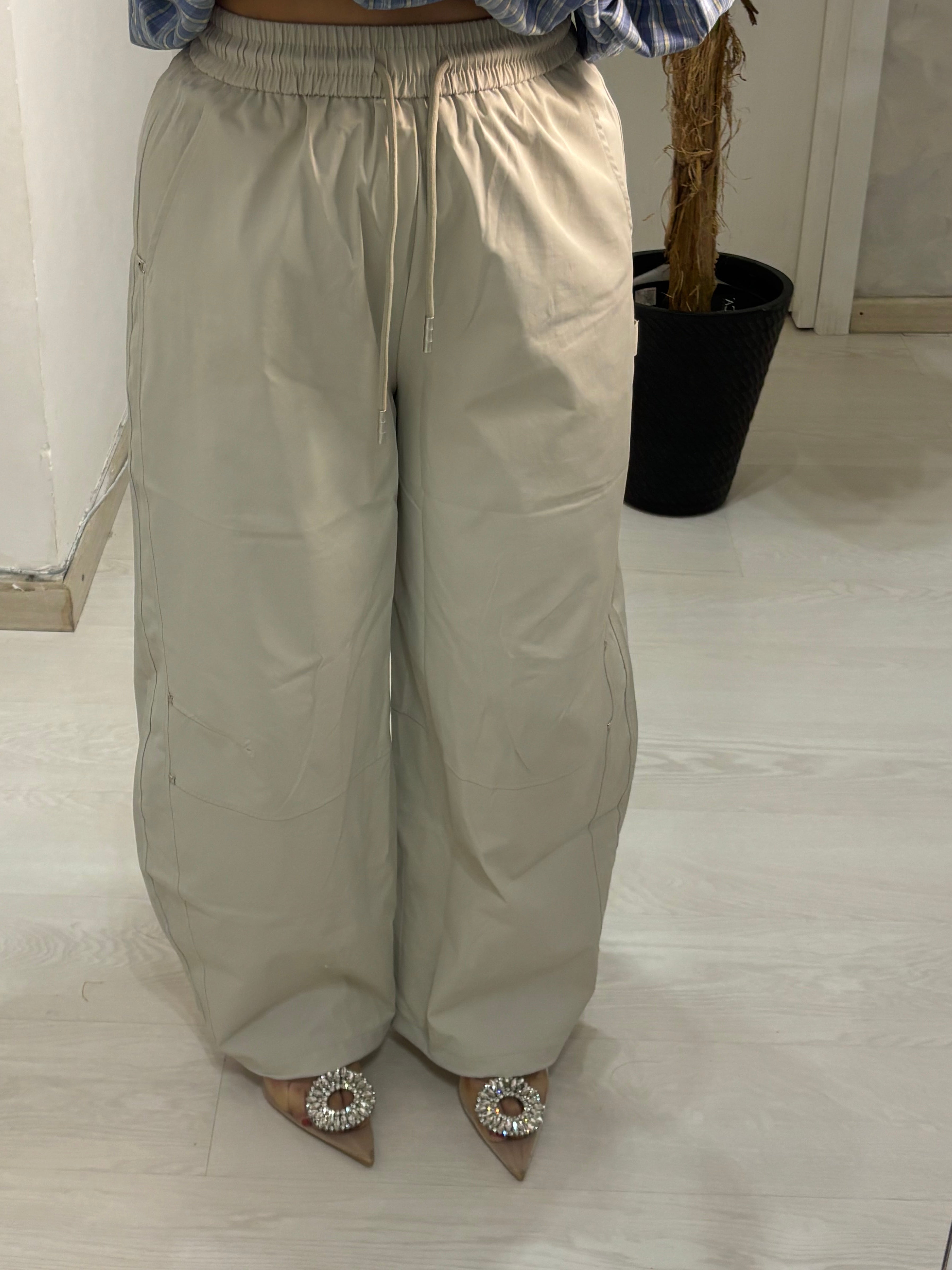 Pantalone beige