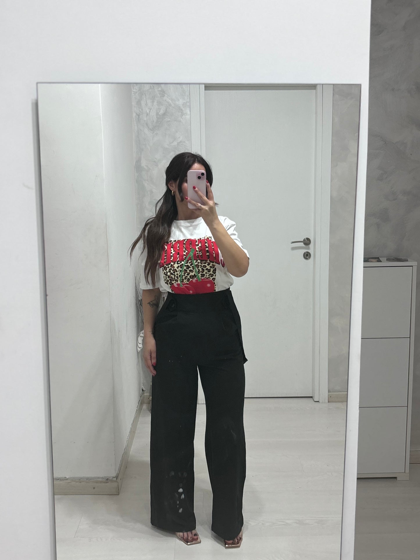 Salopette black