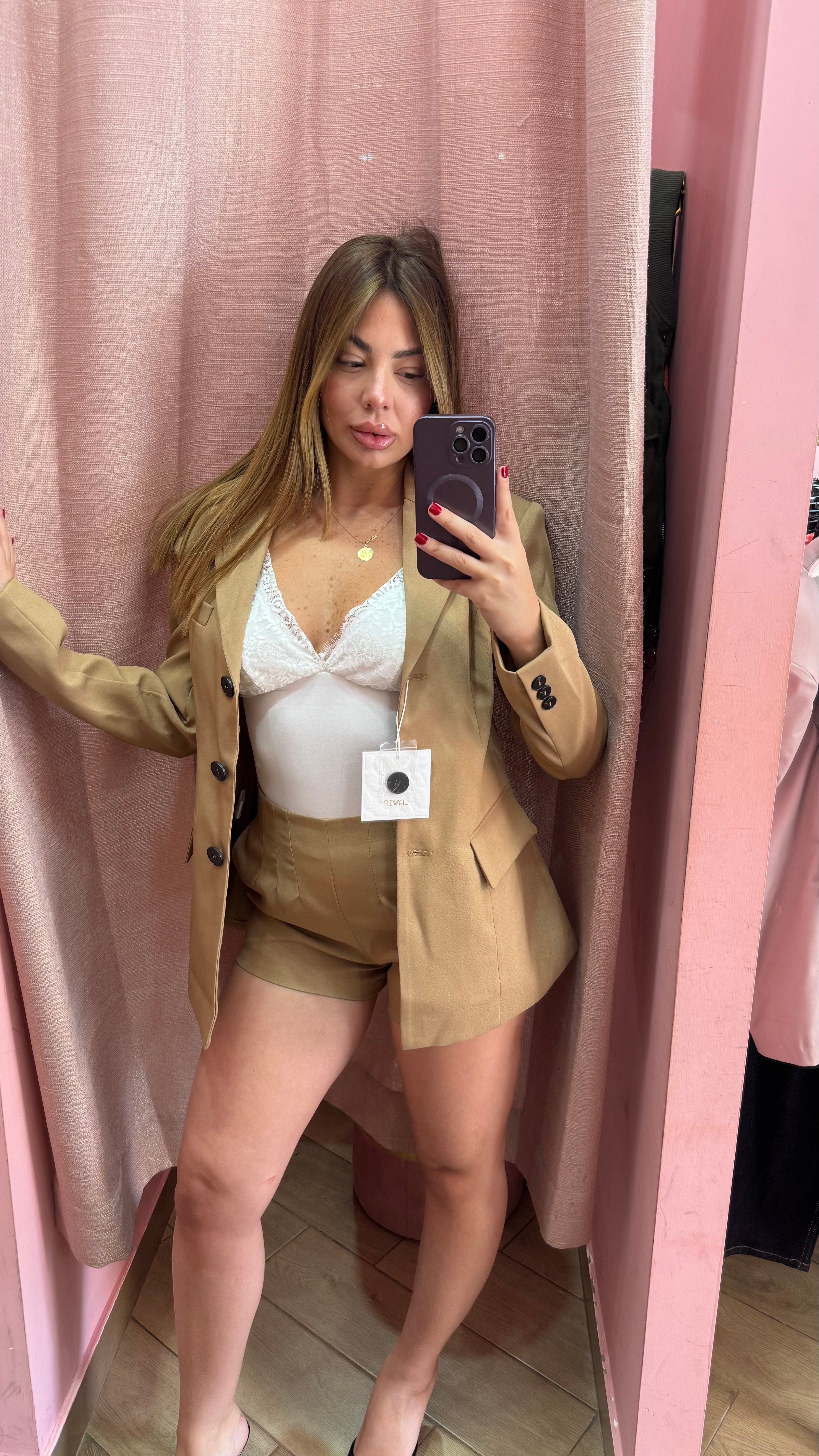 Tailleur con short