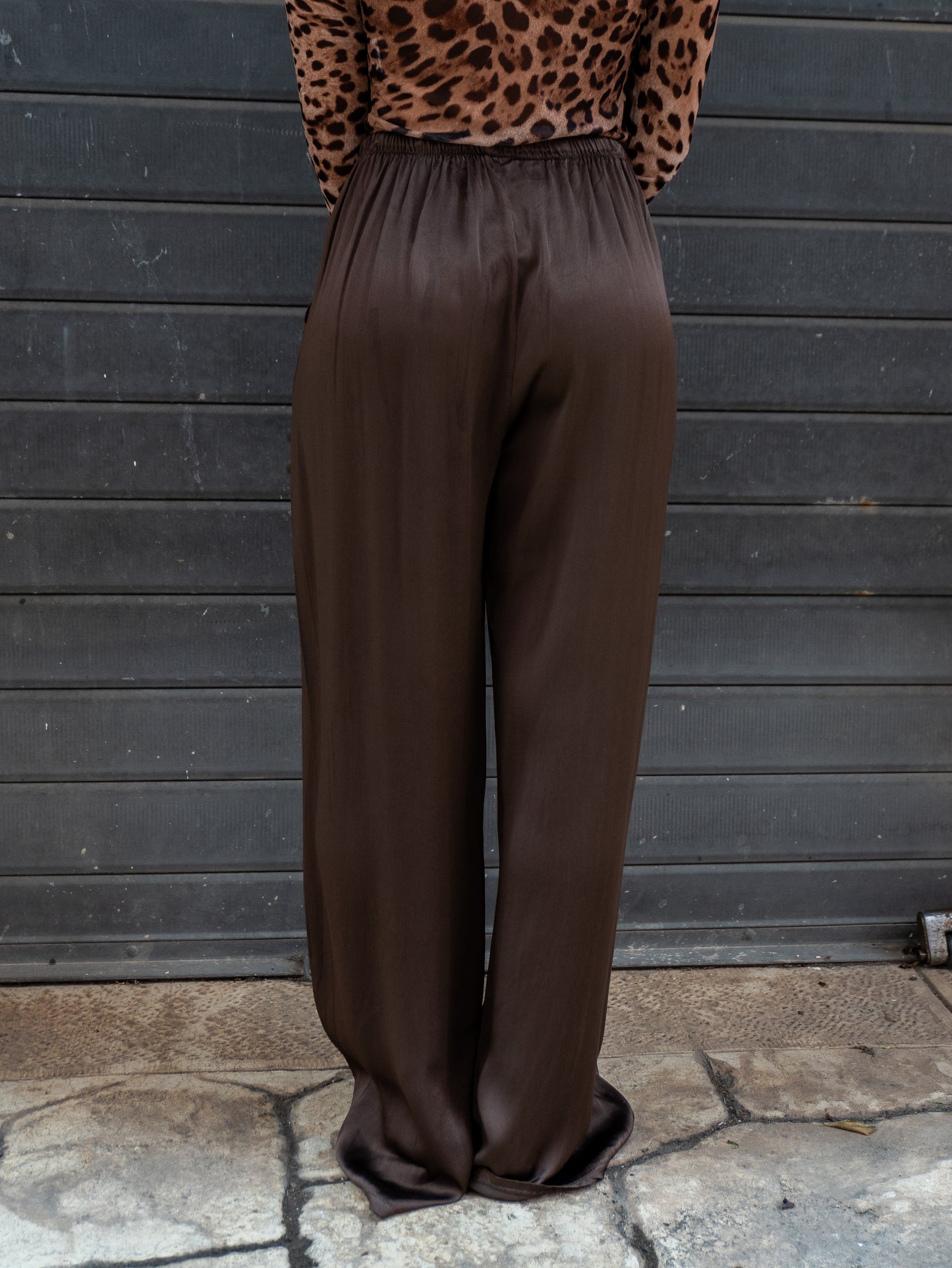 Pantalone Satin Cioccolato