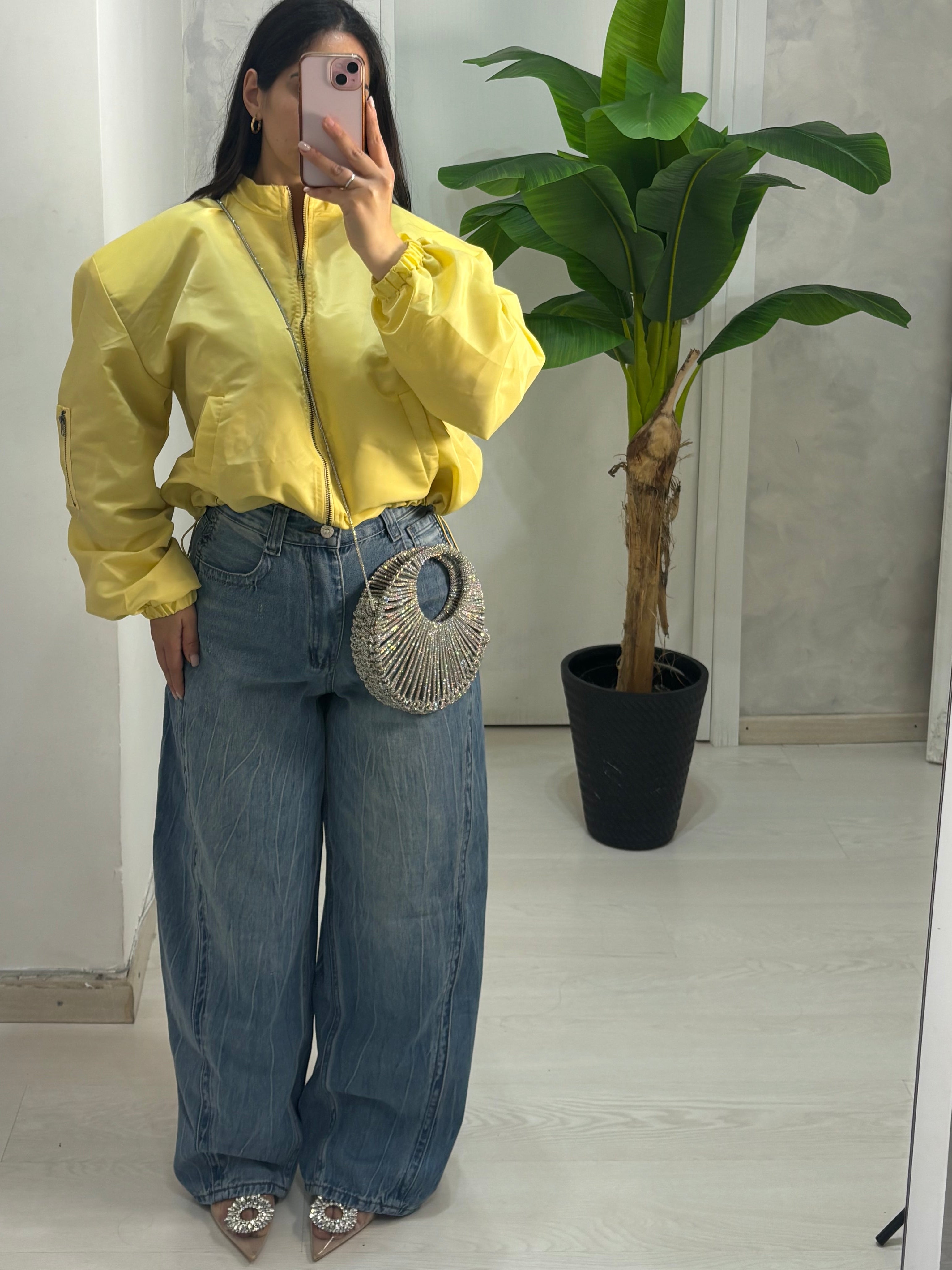 Bomber spallina GIALLO