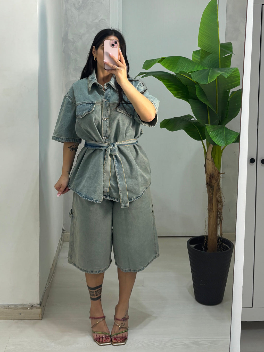 Coordinato camicia e bermuda