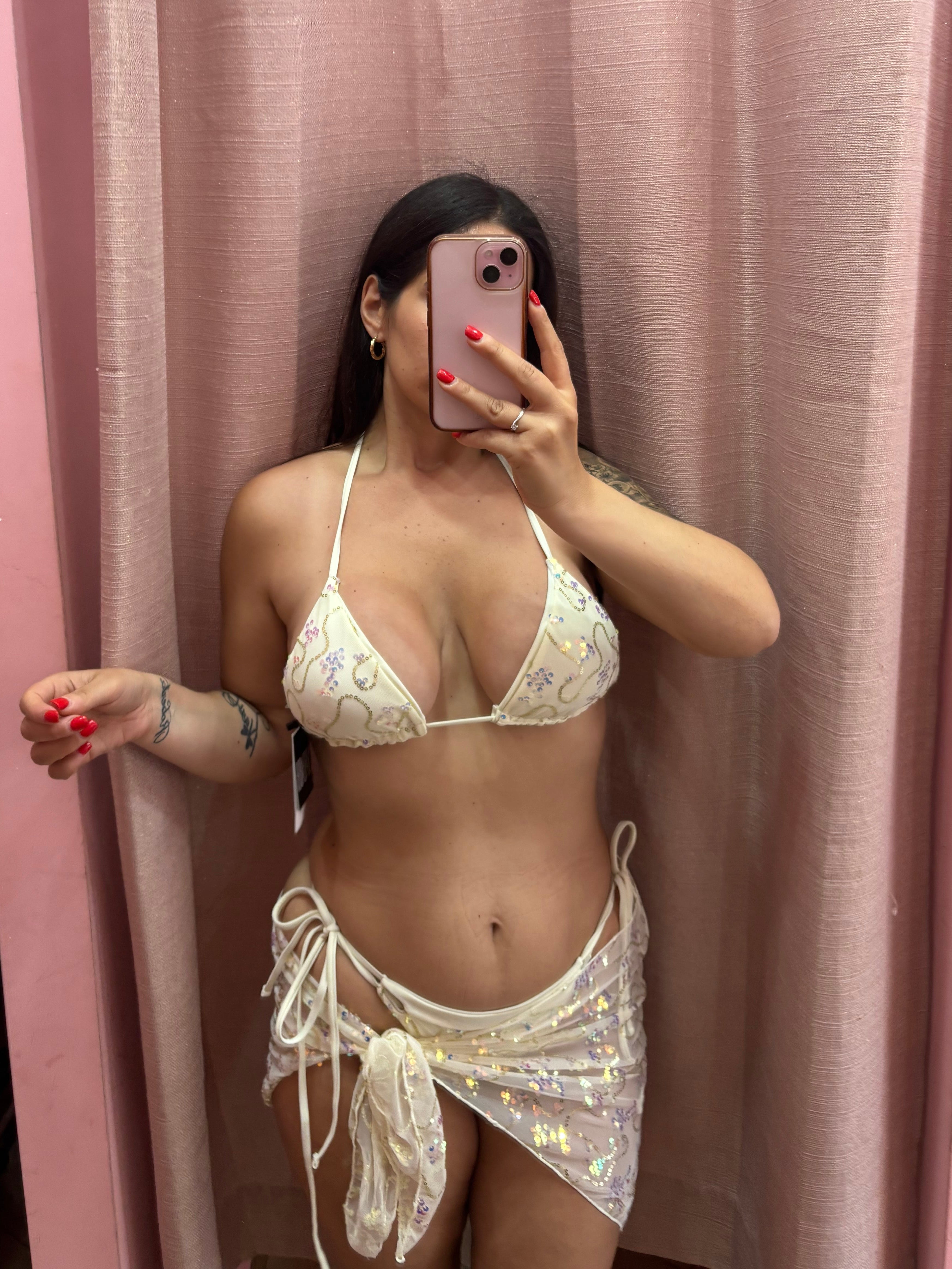 Set costume e gonnellina paillettes