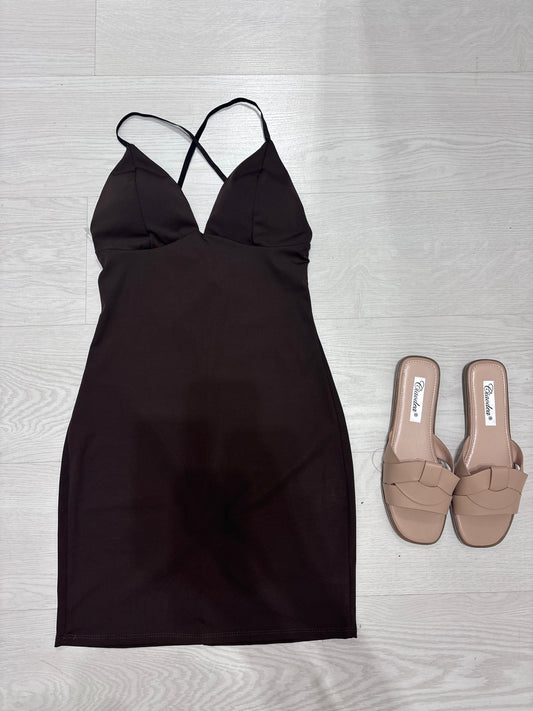 Mini Dress cacao