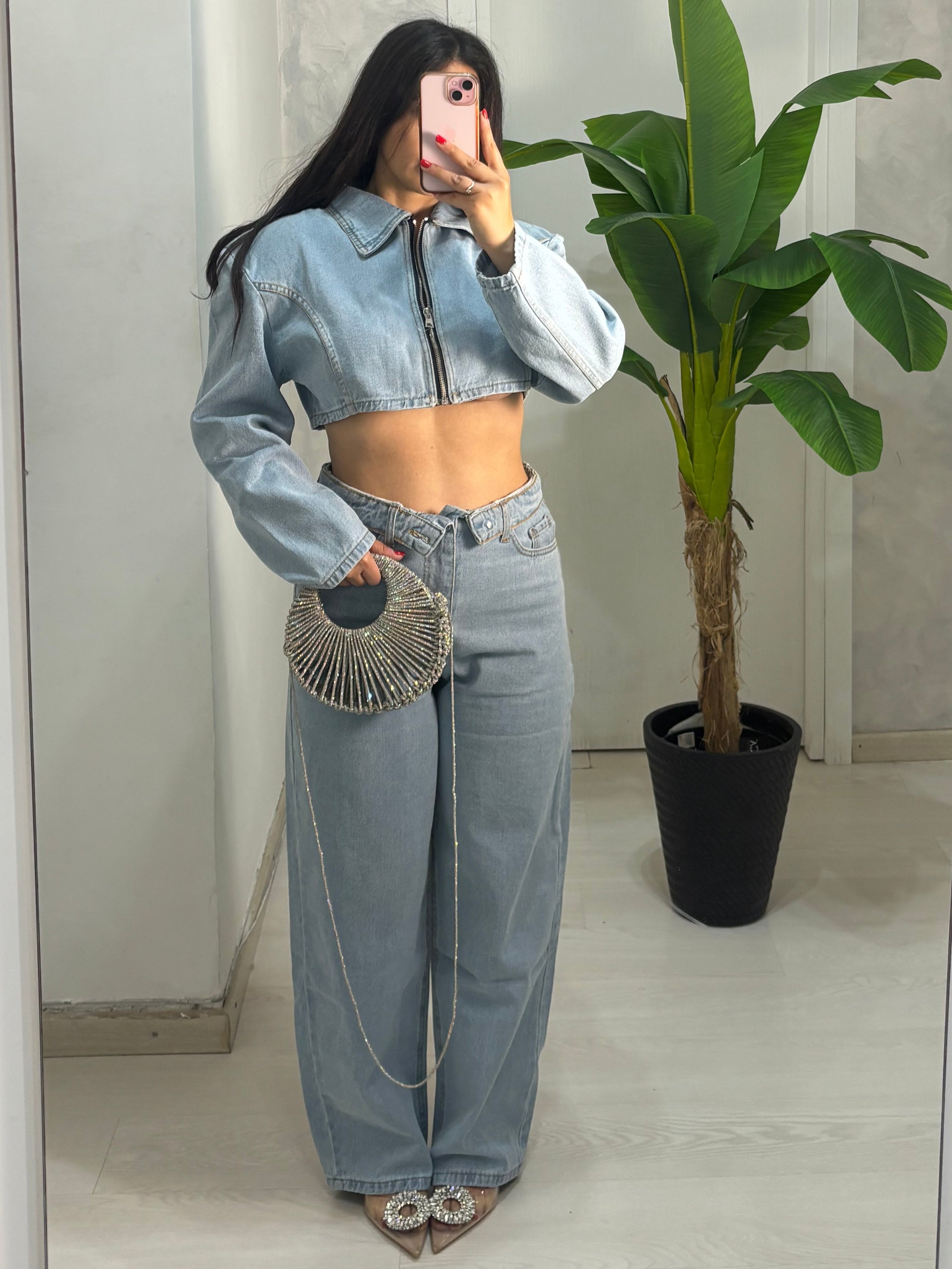 Denim lavaggio chiaro