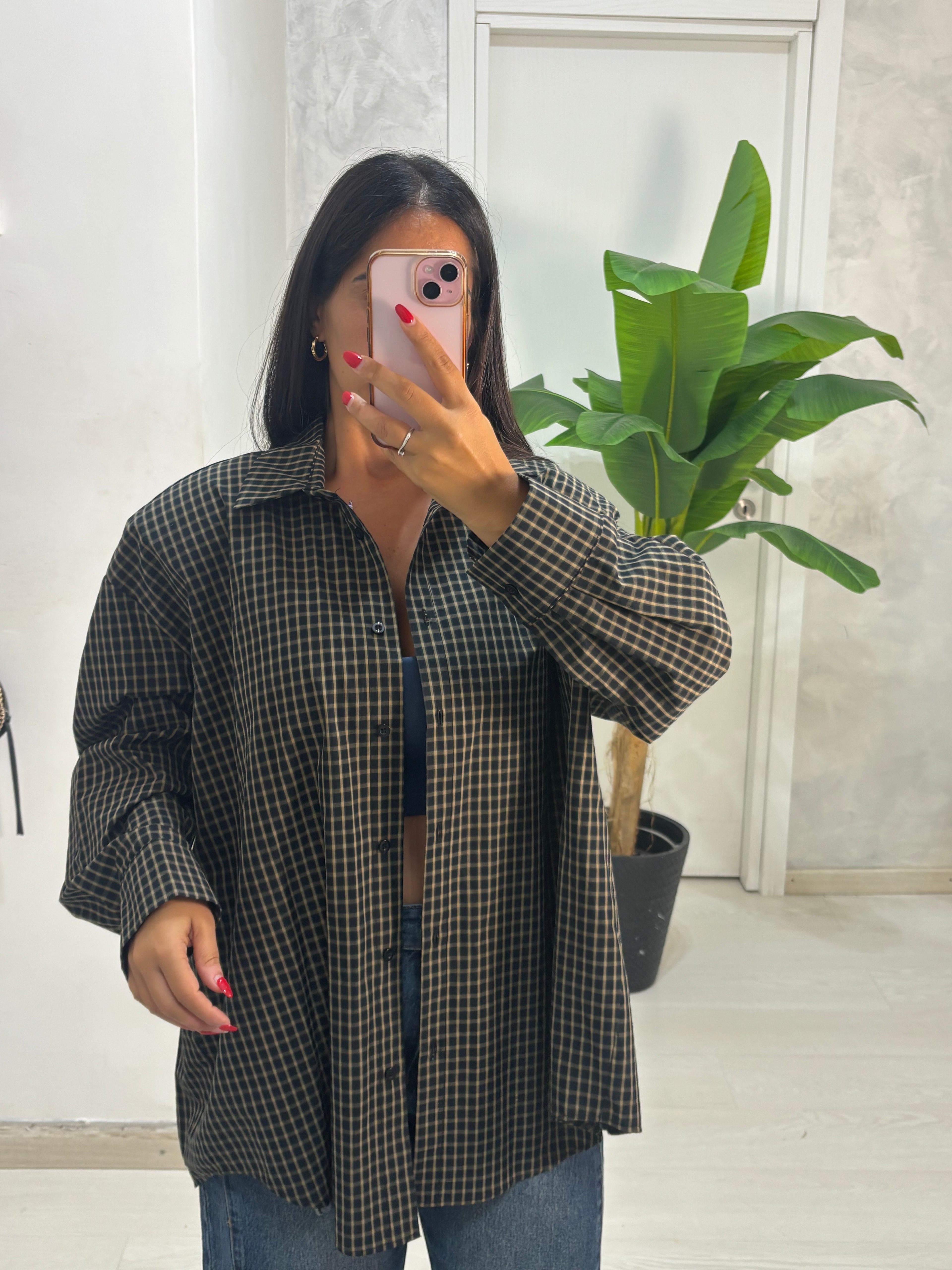 Camicia quadretti JUST