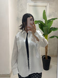 Camicia taschino bianca