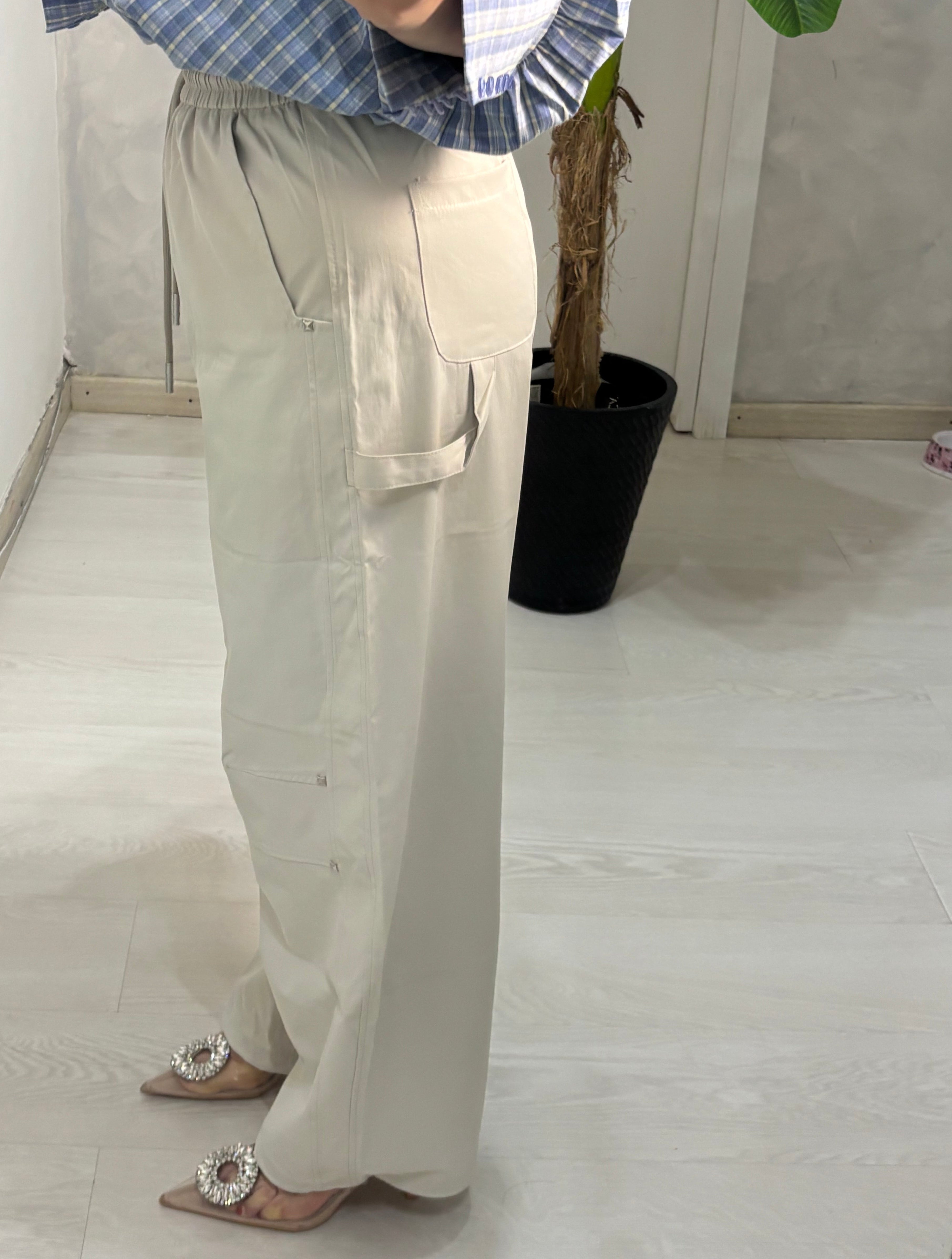 Pantalone beige