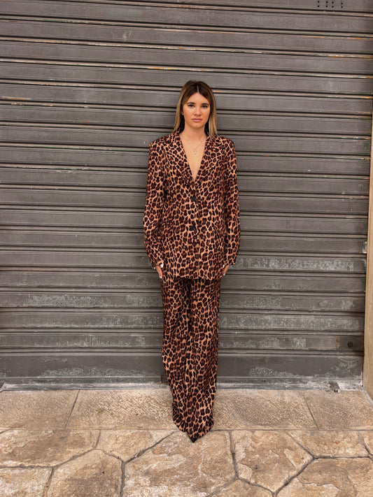 Tailleur Leopard