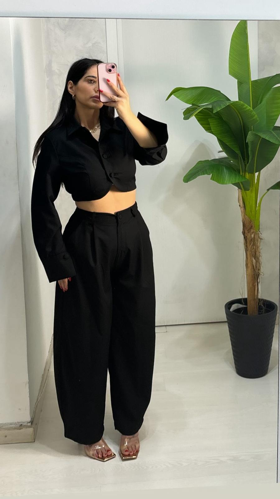 Coordinato cotton BLACK