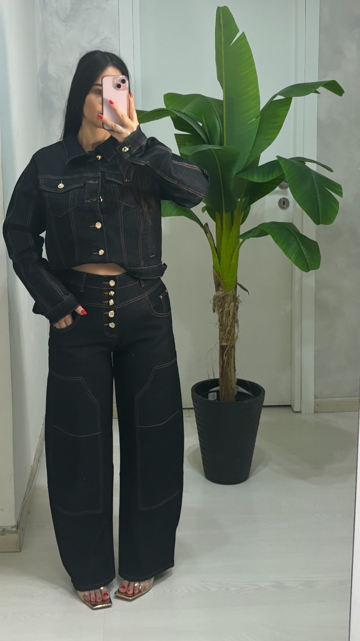 Coordinato in jeans GOLD