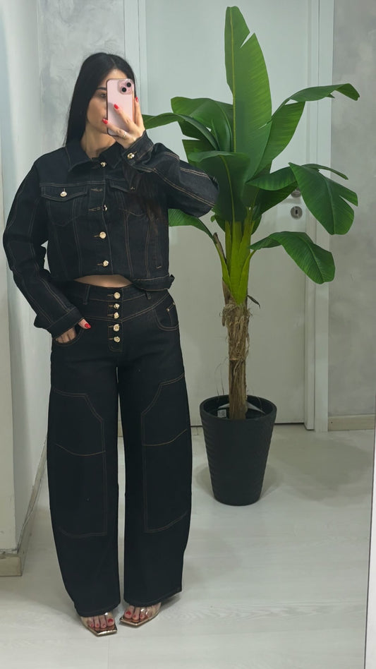 Coordinato in jeans GOLD