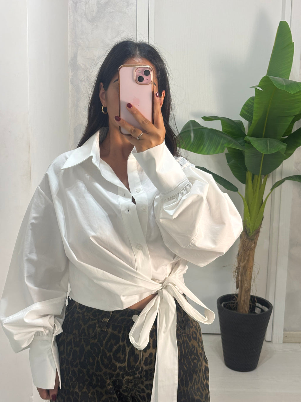 Camicia fiocco
