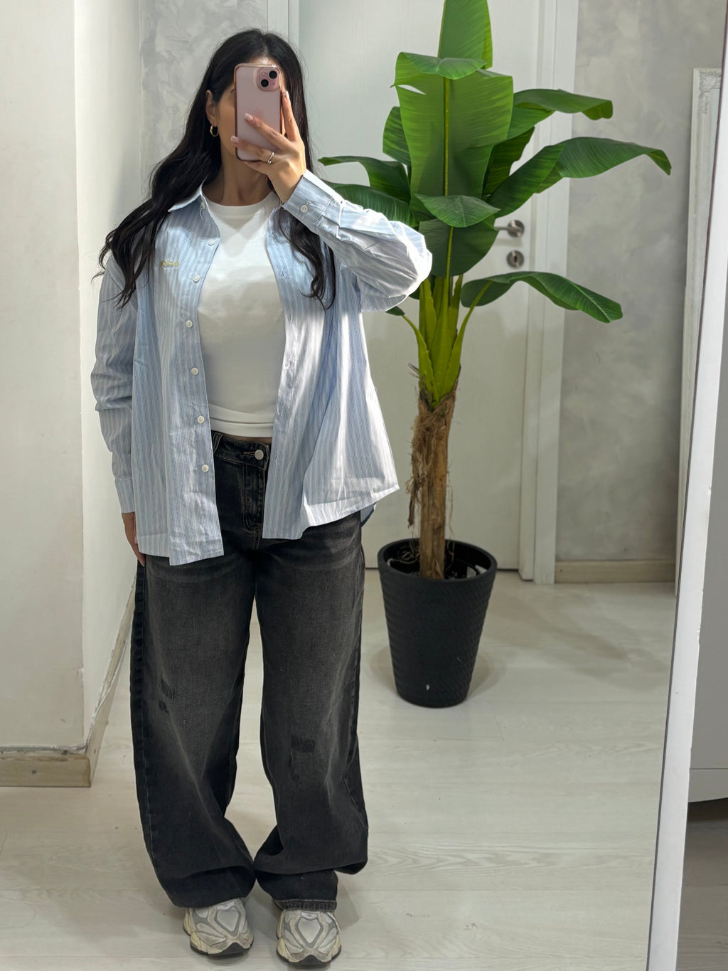 Denim balloon Grey
