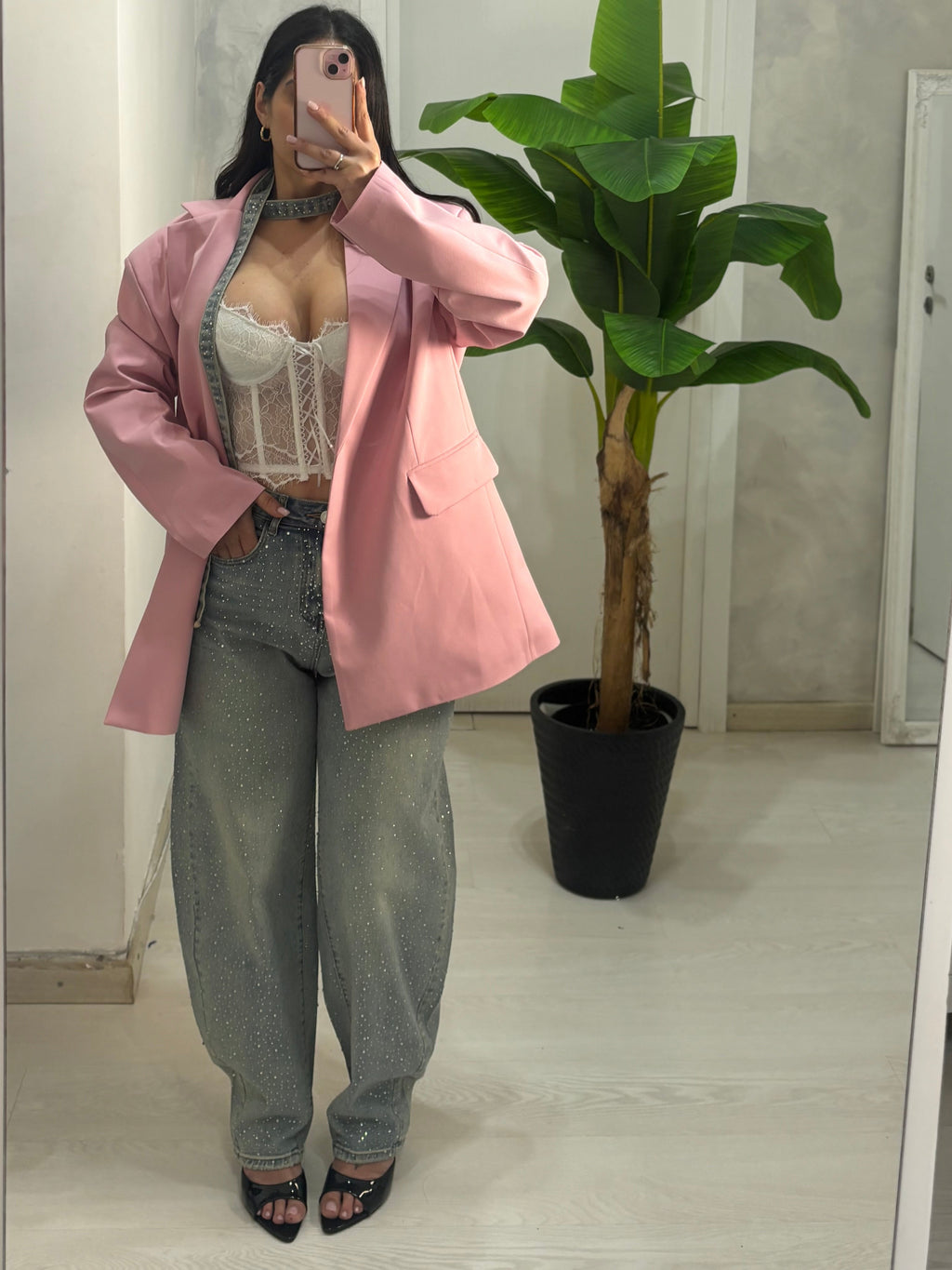 Denim shine ballon