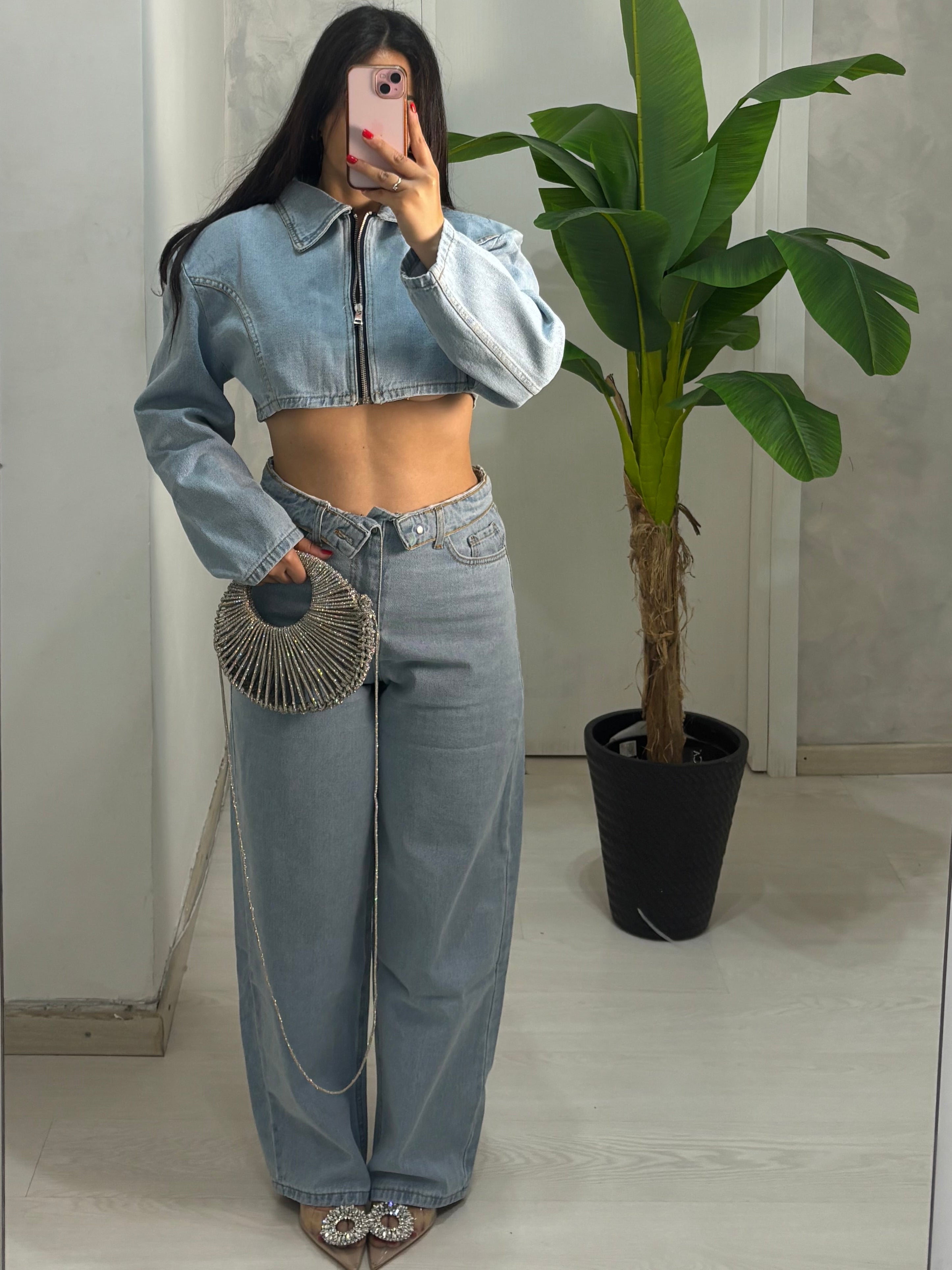 Denim lavaggio chiaro