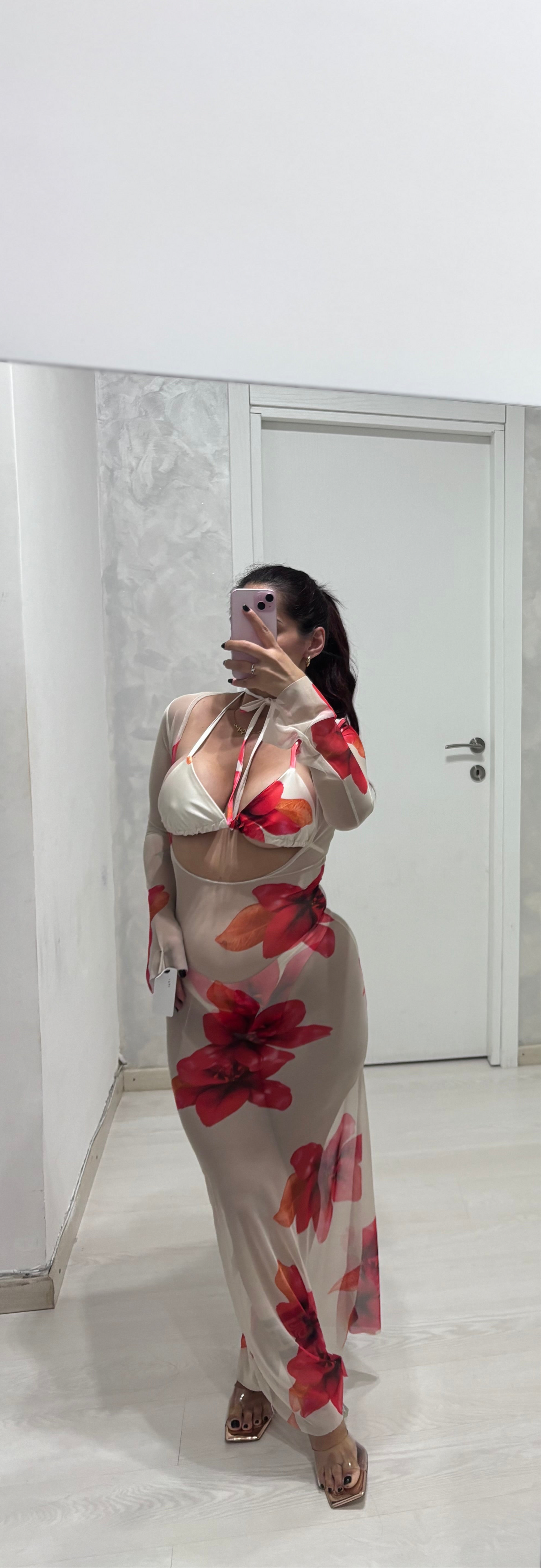 Set ibz flower costume+copricostume