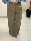 Pantalone palazzo tortora