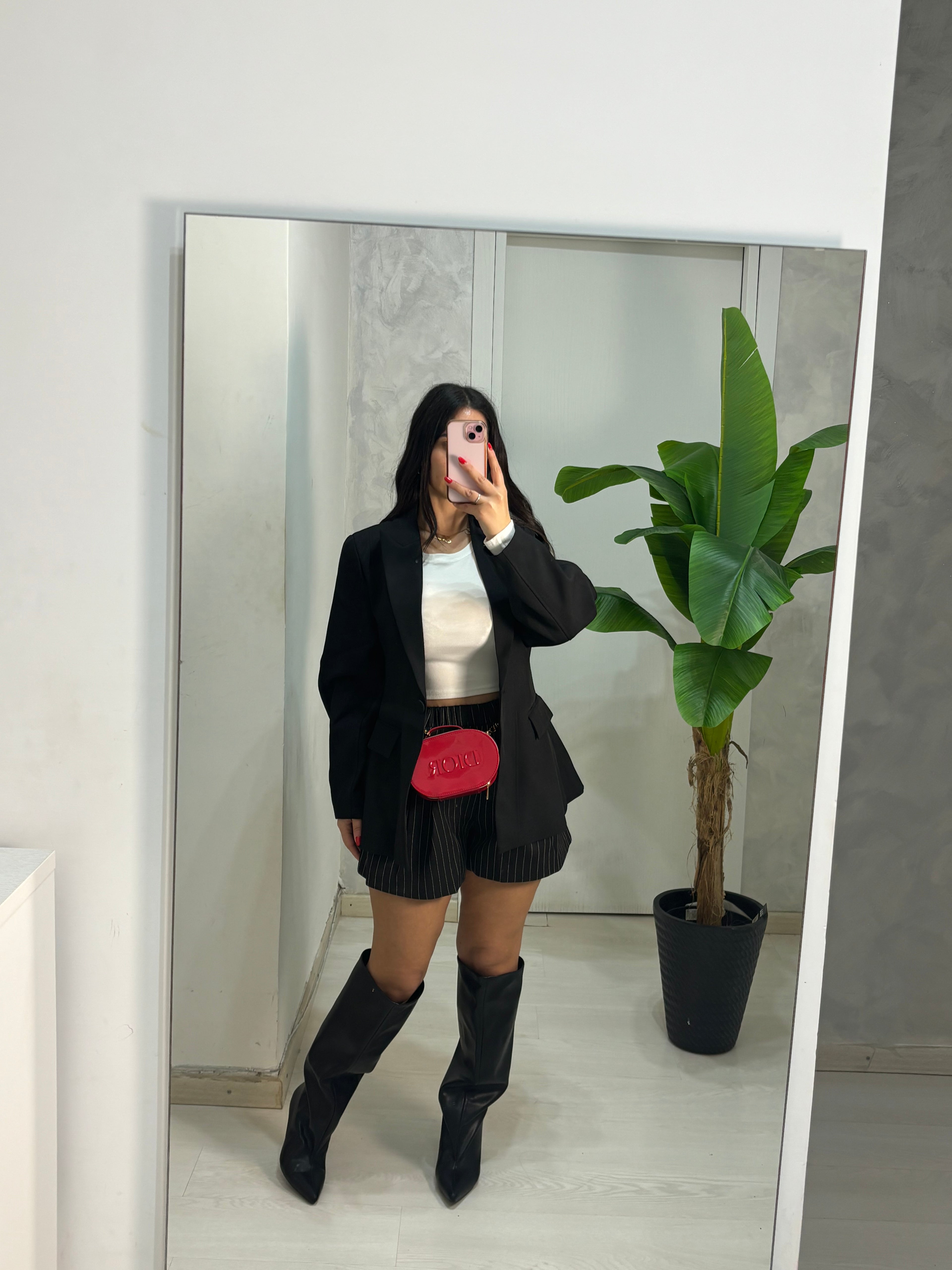 Short gessato