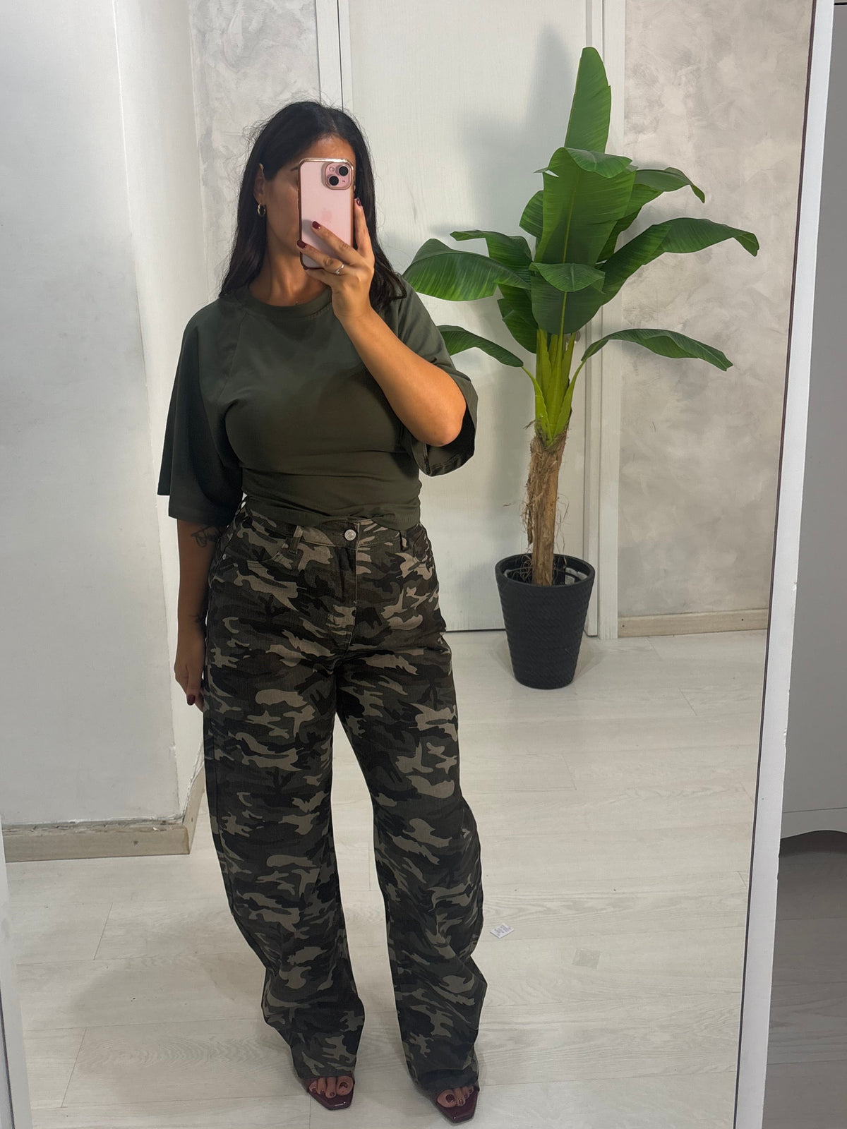 Denim Baggy military