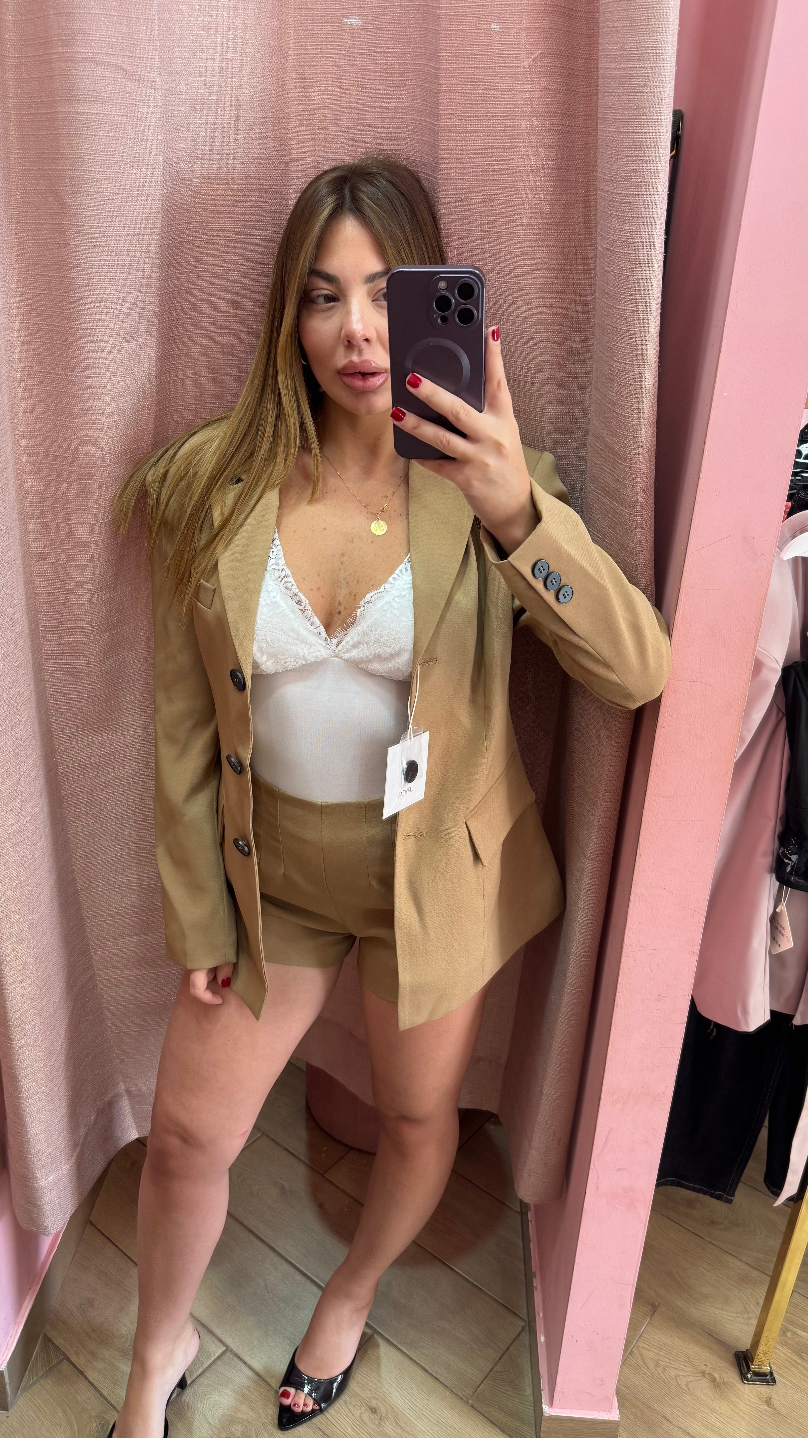 Tailleur con short
