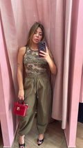 Parachute verde militare