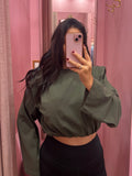 Maglia crop JUST