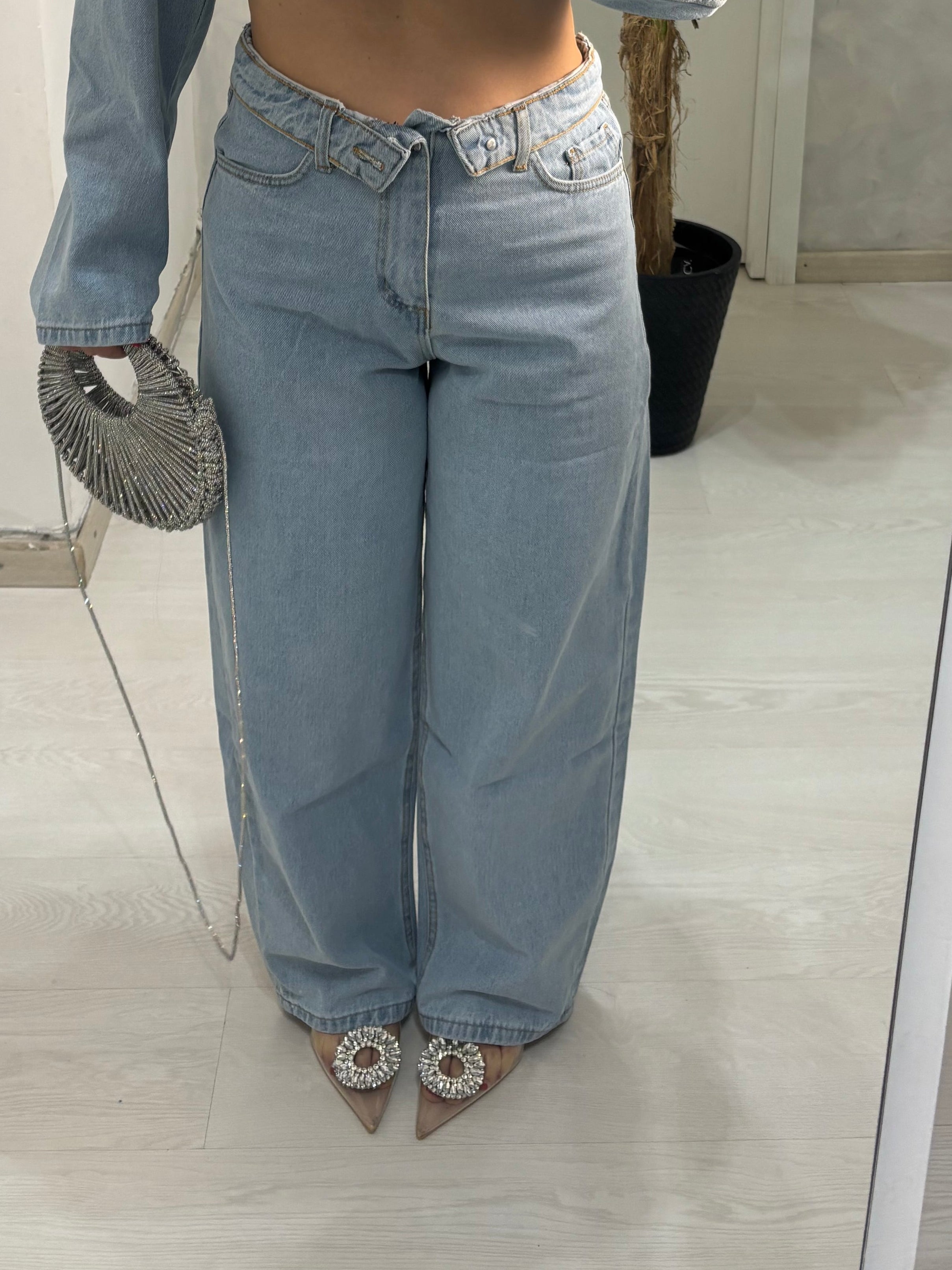 Denim lavaggio chiaro