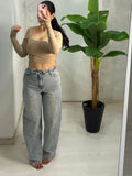 Denim reverse pittura