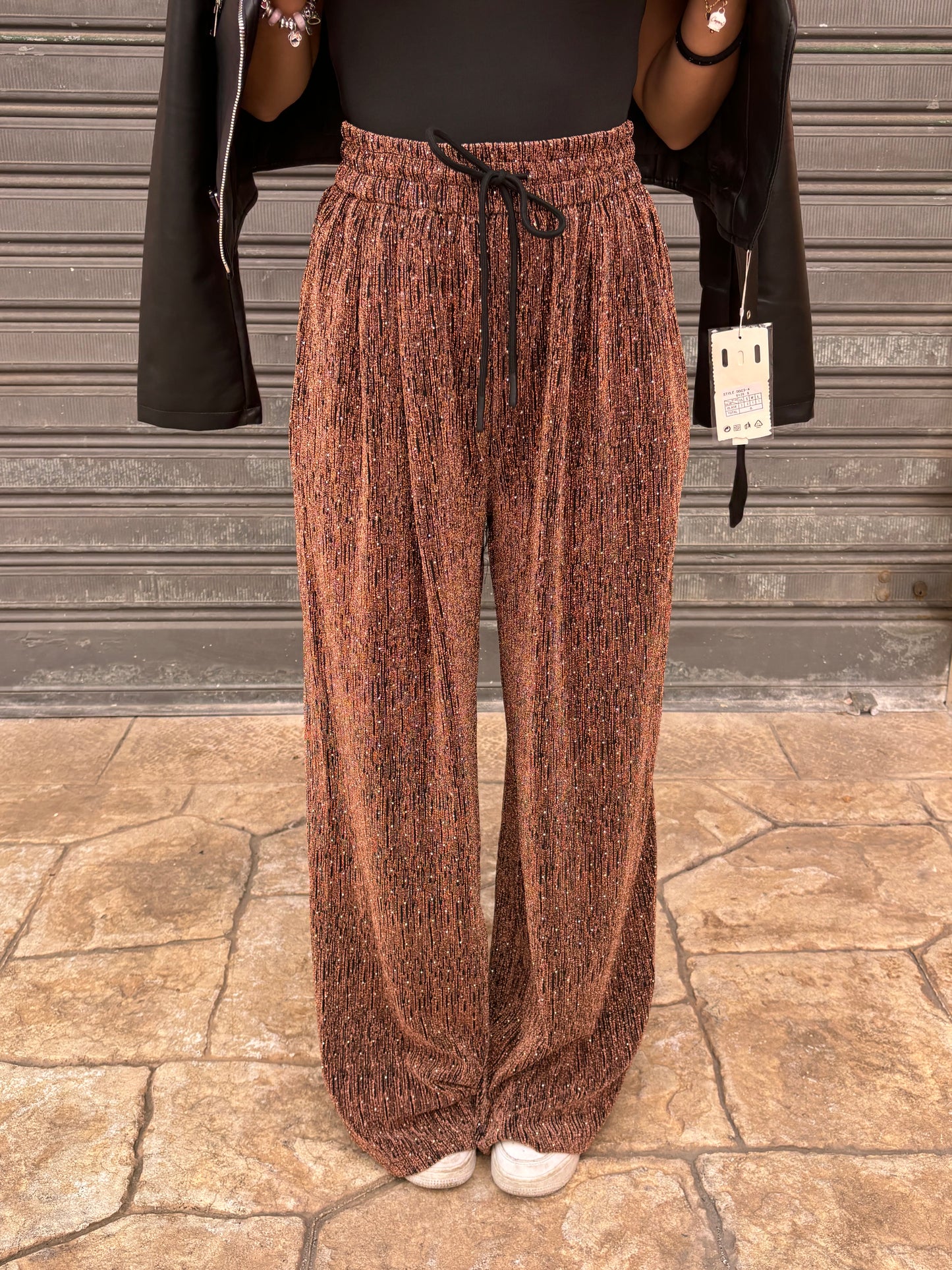 Pantalone Shine Marrone